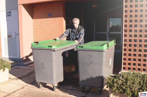 Gestion des containers et sorties des poubelles à Blagnac
